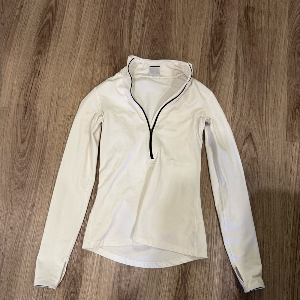 Nike Women's Cream Long Sleeve Top